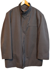 Ermenegildo Zegna L/52 Made in Italy Lined Zip Front Jacket Coat picture