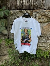 Vintage 80s The Predator Movie Promo Size Large Arnold Schwarzenegger picture