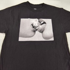 Diamond Supply Co Graphic Crew Neck Short Sleeve Shirt Mens Size Medium M Black picture