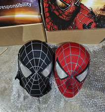 In US New Movie Tobey Maguire Cosplay Mask Spider-Man Full Face Headgear Gift picture