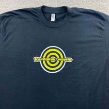 Vtg Fountains of Wayne T-Shirt Mens Large Black Target Logo Band Tee picture