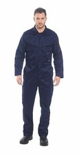 Portwest S999 Men's Work Coveralls Protective Polycotton Overalls Mechanics DIY picture