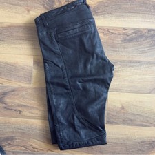 🖤 NWT AllSaints Mauritius Leather Pants – Size W28 🖤 picture