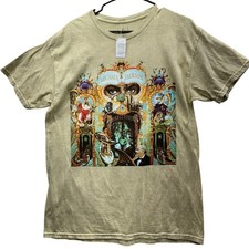 Michael Jackson mens tan graphic t-shirt picture