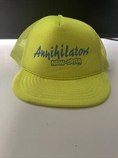 VTG 1980s Annihilators Now & Later Candy Trucker foam mesh snapback hat CAP picture