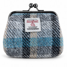 Islander (Tartan) The Coin Purse Made of Harris Tweed 100% Pure Wool Hand Woven picture