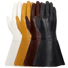 Enforcer Unlined Cabretta Leather Cuff Gauntlet Gloves by Tough Gloves picture