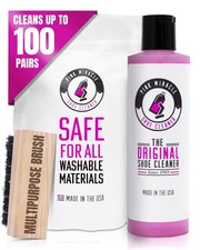 Shoe Cleaner Kit for Sneakers, Leather, Suede, Canvas & Washable 4 oz, Pink picture