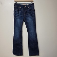 Ariat REAL Denim Womens 28R High Rise Bootcut Jeans Dark Wash Western Stretch picture
