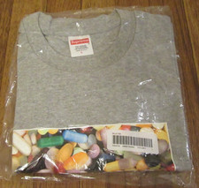 Supreme Pills Tee T-Shirt Size Large Heather Grey FW20 Supreme New York 2020 New picture