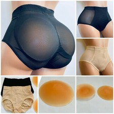 Silicone Buttocks Pads Butt Enhancer Shaper Girdle Booty Booster Panties Bubbles picture