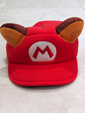 Nintendo Super Mario Mario Red Solid Adjustable Baseball Cap Hat One Size picture