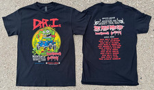D.R.I. Mountains & Deserts Tour 2026 Cotton Black 2-Sided Shirt For Men YD084 picture
