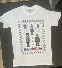 Home Alone Movie Hipster Unisex T-Shirt Size Small White picture