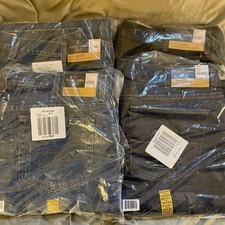 Lot of 4 pair Faded Glory Men's Relaxed fit Straight leg Jeans Size 40x30 NWT picture