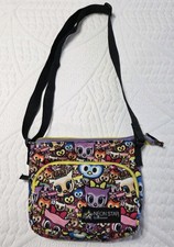 TOKIDOKI NEON STAR Crossbody Bag - Owl Print picture