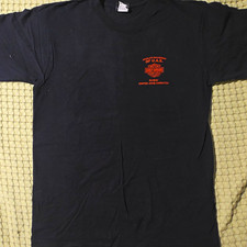 Vintage 2006 Harley Davidson UAE Dubai T-Shirt Large L Arabic Map Graphic picture