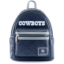 Loungefly NFL Dallas Cowboys Logo Mini Backpack - Football picture