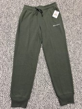Champion Mens Everyday Script Fleece Jogger Pant -Grit Green - Medium-Brand NWT picture
