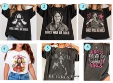 Girls Will Be Girls Aileen Wuornos Shirt, Vintage Graphic T-Shirt picture
