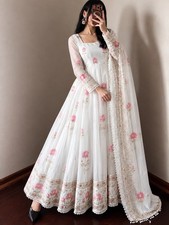 Salwar Kameez Indian Pakistani Wedding Party Wear Dress Bollywood Anarkali Suit  picture
