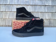 Vans SK8 HI Black Black High Top Shoes Sneakers VN000D5IBKA Men's Size 9.5 NEW picture
