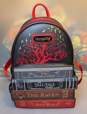 Loungefly Limited Edition Edgar Allan Poe Books Mini Backpack, BAM Exclusive picture
