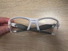 NEW* Oakley FLAK 2.0 WHITE with CLEAR lenses 9188 picture