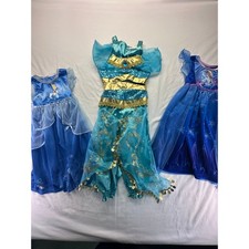 Disney Princess Dress Up Costume Lot 3 Jasmine Cinderella Elsa Nightgown 2T picture