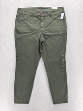 Maurices Super Flex Jegging Jeans Womens 24W Green High Rise Stretch Casual NWT picture