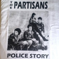 Black rare The Partisans band Police Story Shirt Unisex All Sizes CR989 picture