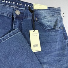 American Rag Mens Slim Fit Comfort Stretch Blue Denim Jeans 36x32 NWT picture