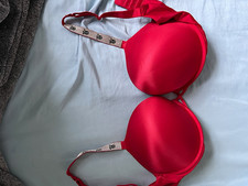 NWOT RARE Victoria’s Secret Bombshell red bra 38DD picture