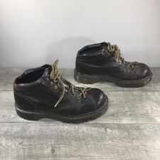 Vintage Dr. Martens 8287 Doc Chunky Grizzly Leather Combat Mens Boots UK 8 US 9 picture