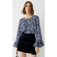 NEW J. Crew Winter Garden Top in Coventry Floral Size Small NWT picture