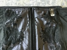 TORRID CURVE WAIST CINCHER NWT SIZE 5 XL BLACK OMBRE BLUE TORSETTE picture
