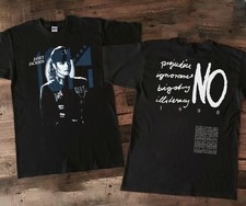 Vintage Janet Jackson Rhythm Nation World Tour 1990 T-Shirt, Vtg 90s Janet Jacks picture