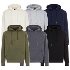 3-Pack Men's Heavyweight Fleece Lined Pullover Hoodie Sweatshirt (Sizes S-XXL) picture
