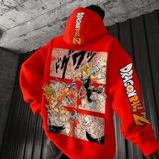 Dragon Ball Z Hoodie Anime Graphic Pullover Sweatshirt Men Women Manga Outerwear picture