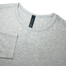 Lululemon 5 Year Basic Long Sleeve Tee Heathered Grey Mens Medium Crewneck picture