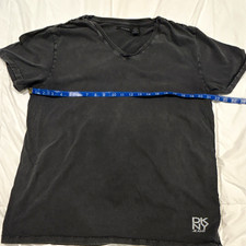 Vintage DKNY Jeans Mineral Distressed Wash V-Neck T-Shirt picture