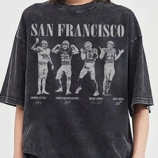 Vintage San Francisco Football Comfort Colors Shirt Brock Purdy George Kittle picture