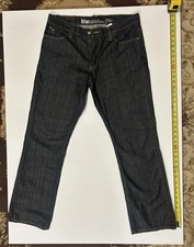 Tommy Hilfiger Heritage Bootcut Jeans Mens 35x32 Blue Indigo Goods Denim Y2K picture