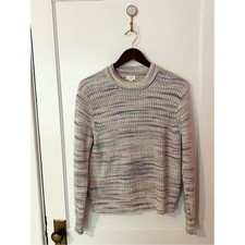 J. Crew Multicolor Heather Crewneck Sweater picture