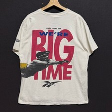 Vintage 1990s Reebok Volleyball Big Time Graphic T-Shirt Made in USA picture