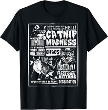 Catnip Madness Cute Kitten Cat Lover Gift T-Shirt for Cat Owners picture