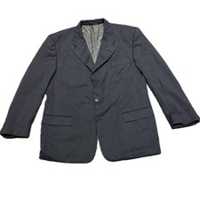 LOUIS ROTH Italian Fabric Blazer Dark Brown Melton | 42R picture