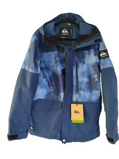 Quiksilver Men's Skiing Snowboarding Mission Printed Block Jacket S picture