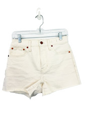 Madewell The Perfect Jean Short in Vintage Canvas Wash Size 26 NEW picture