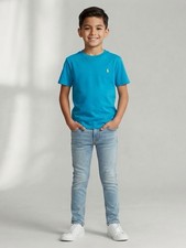 Polo by Ralph Lauren Boys' Turquoise Blue Short-Sleeve Tee picture